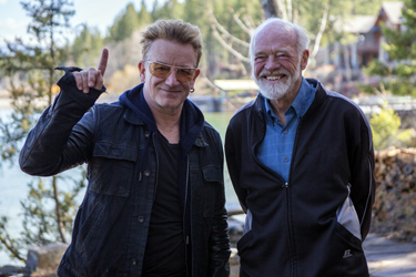 Bono with Eugene Peterson