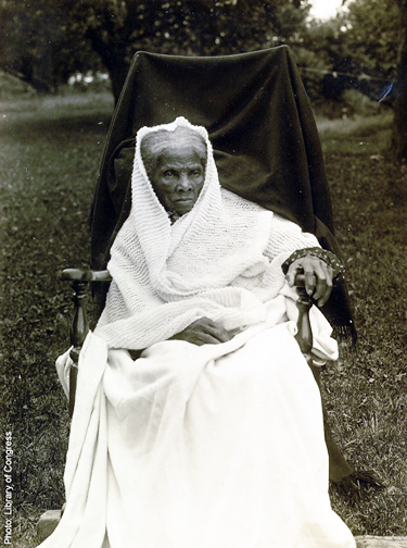 Tubman at the end of her life. She passed away in 1913.