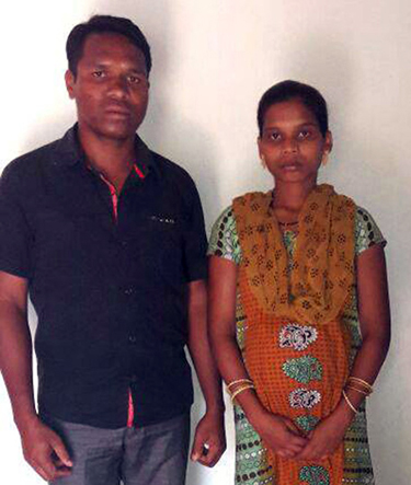 Pastor Sameli and his wife (Photo: Suhas Munshi/Catch News)