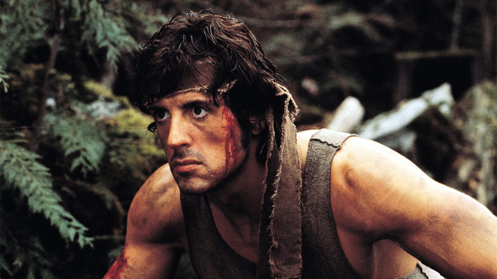 Stallone as John Rambo