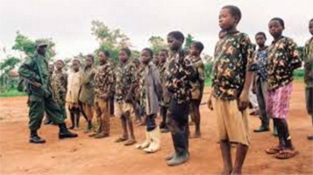 Boy soldiers rescued by Chad's army