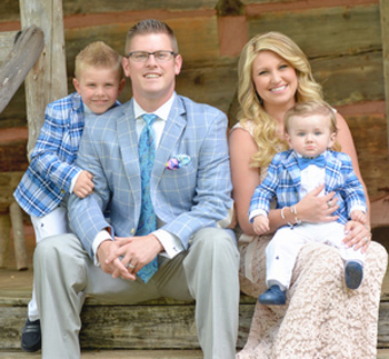 Evangelist C.T. Townsend and family