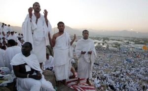 pilgrims in Mecca
