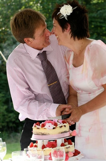 Butch and Bobbie on their wedding day