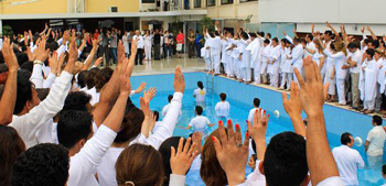 Baptism near Iran