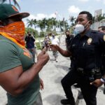 black police face controversy