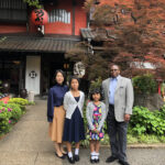 Greg McKenzie family in Japan