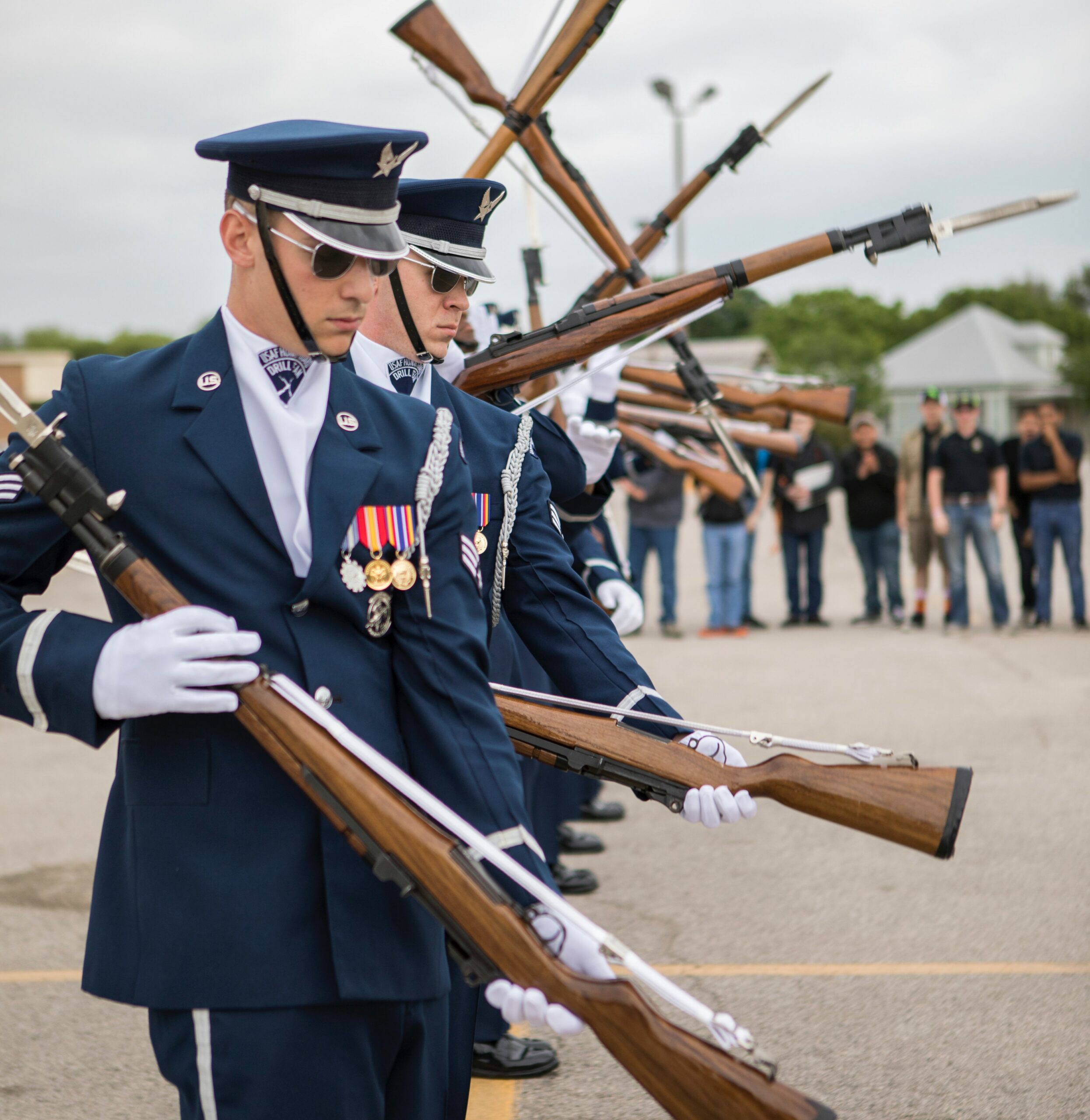 Air Force drill team