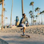 bike path on venice beach, CA