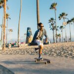 bike path on venice beach, CA