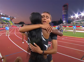 sydney mclaughlin and dalilah muhammad