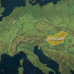 map of hungary