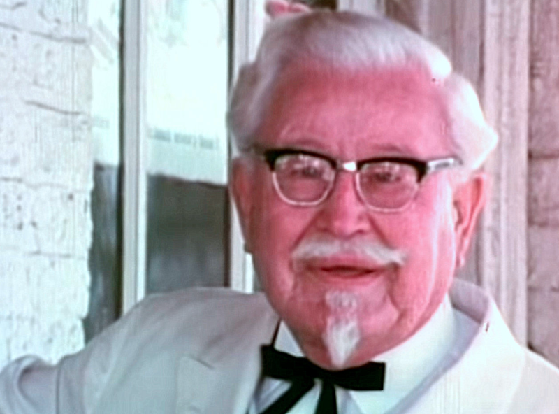 Colonel Sanders ‘No use being the richest man in the cemetery when you