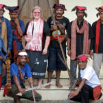 Donna with Tribal Elders
