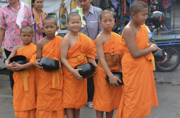 Thai Buddhist boy sensed the presence of demons