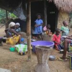 remote village in liberia