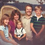 George Rose family 1982