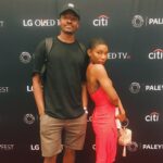 Michaela Coel and Guvna B