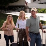 Family boards plane
