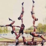 Tanzanian acrobats