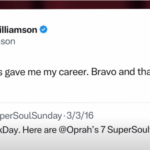Mary ann williamson promoted by Oprah