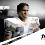 In fourth grade, he was too large to play football