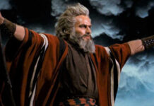 Watching Charleton Heston as Moses brought reflection