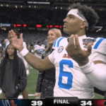 Ole Miss QB Trinidad Chambliss gives glory to Jesus