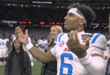 Ole Miss QB Trinidad Chambliss gives glory to Jesus